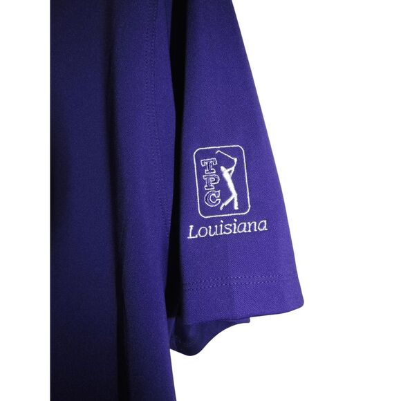 Nike Golf Shirt Zurich Classic TPC Louisiana Dri Fit Sz L - Picture 6 of 9